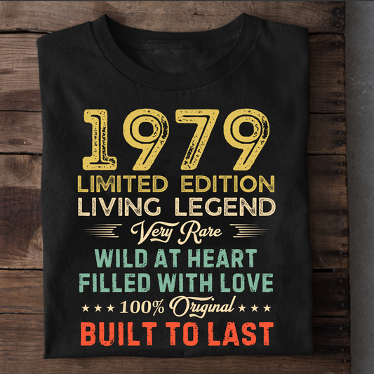 1979 LIVING LEGEND VERY RARE CLASSIC T-SHIRT