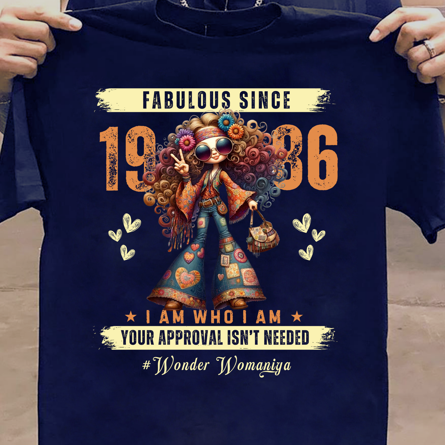 FABULOUS SINCE 1986 #WONDER WOMANIYA T-SHIRT