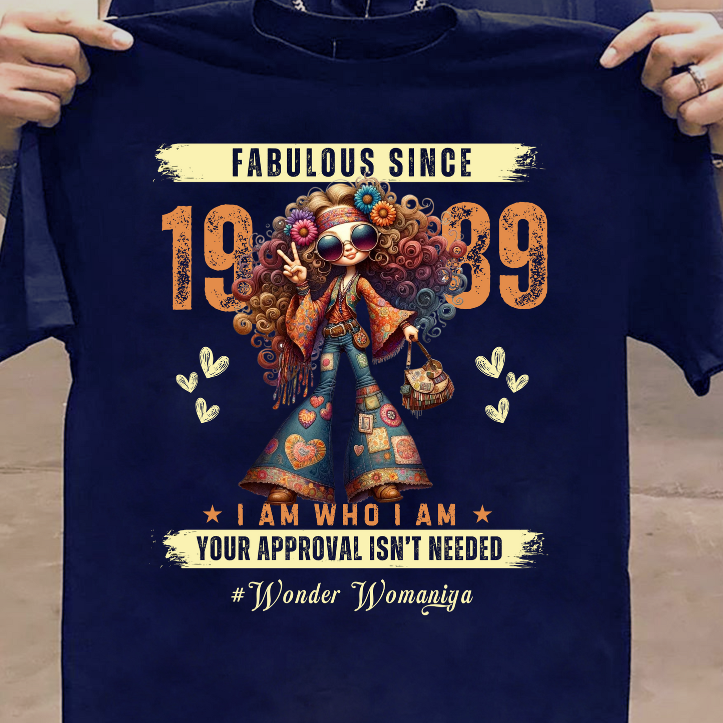 FABULOUS SINCE 1989 #WONDER WOMANIYA T-SHIRT