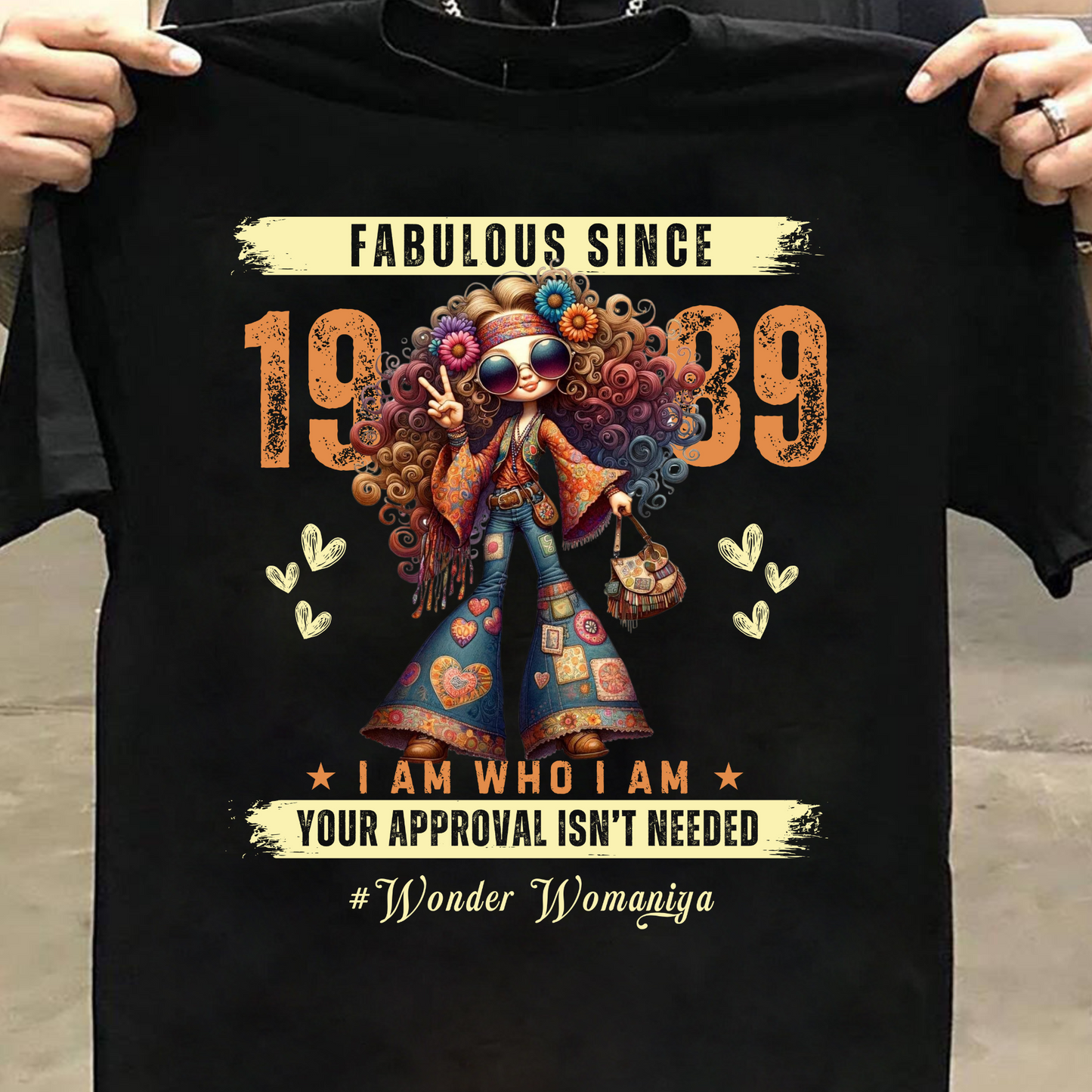 FABULOUS SINCE 1989 #WONDER WOMANIYA T-SHIRT