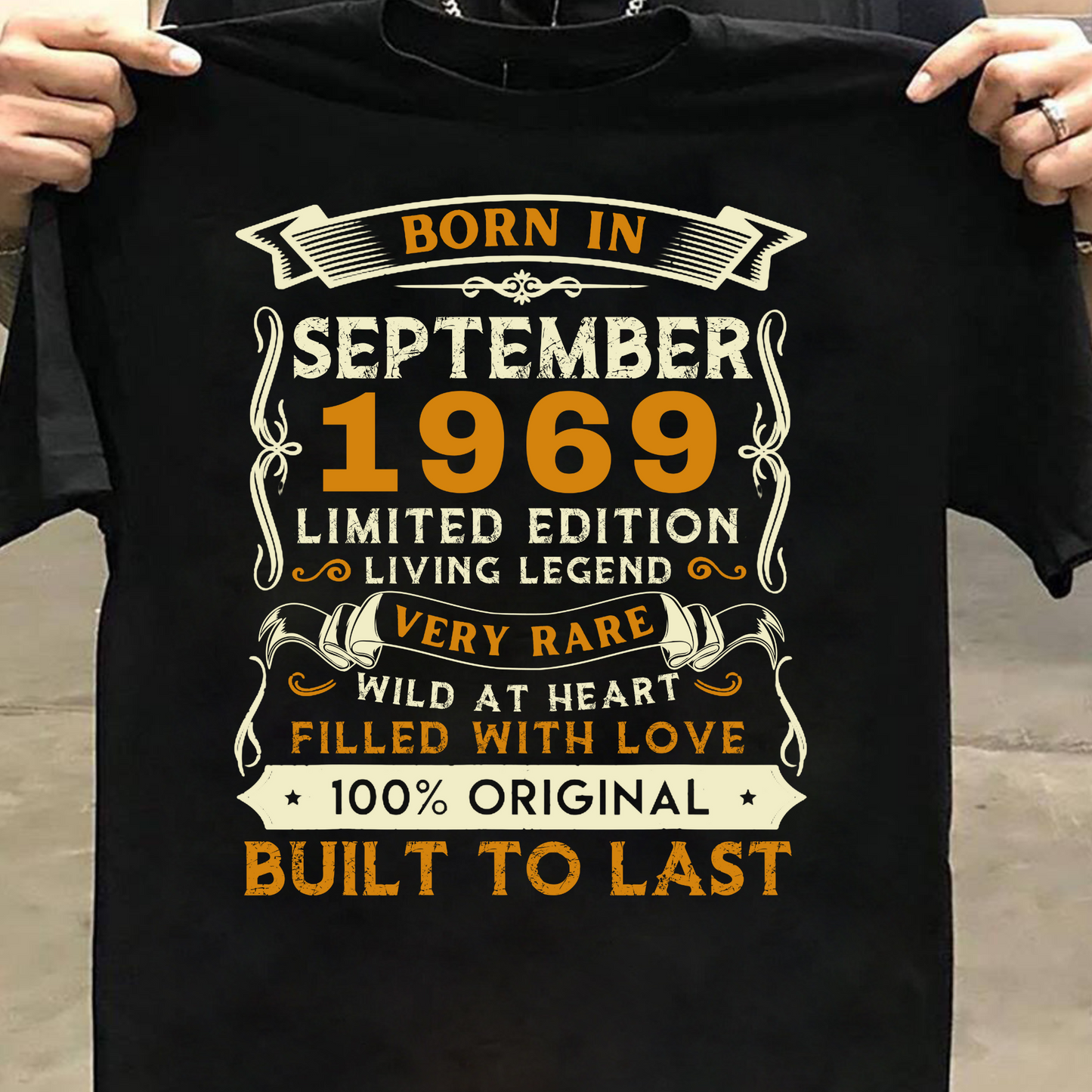 BORN IN SEP 1969 CLASSIC T-SHIRT
