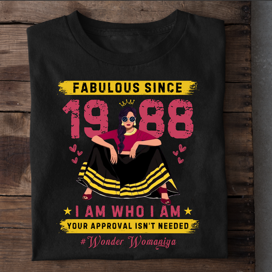 FAB SINCE 1988 #WONDER WOMANIYA CLASSIC T-SHIRT