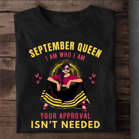 SEPTEMBER QUEEN CLASSIC T-SHIRT