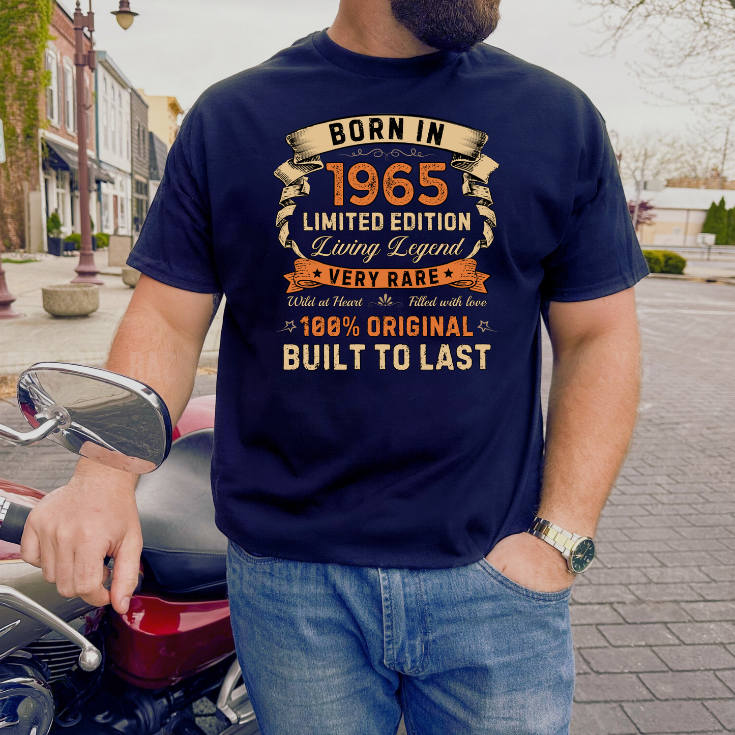 BORN IN 1965 PREMIUM CLASSIC T-SHIRT