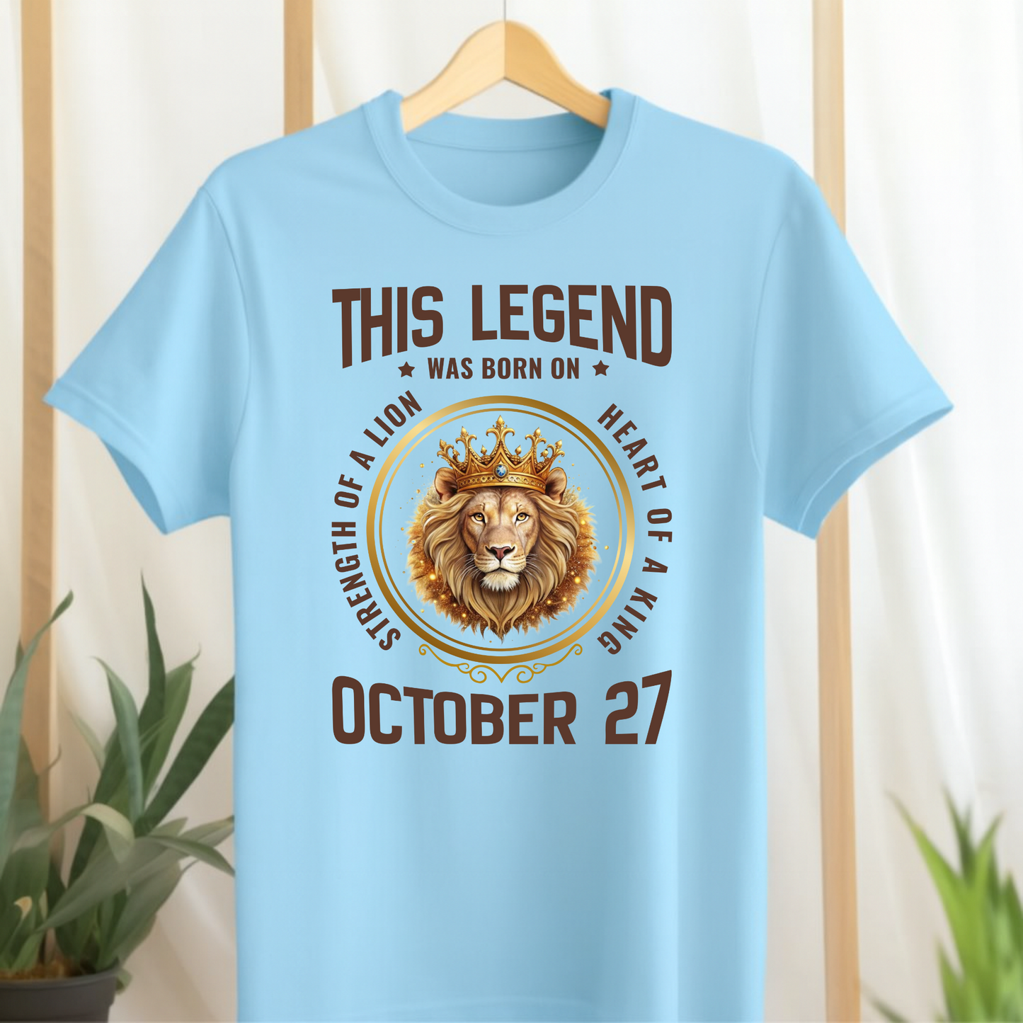 LEGEND OCTOBER 27 KING PREMIUM T-SHIRT
