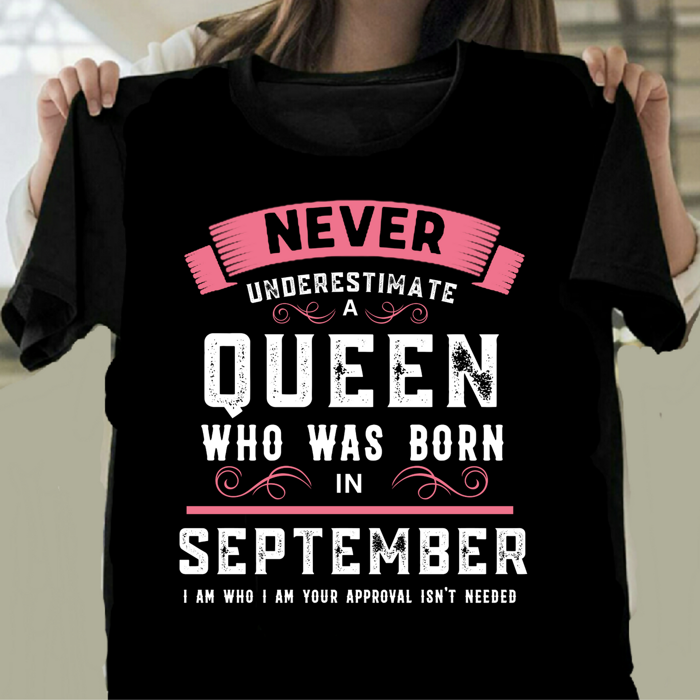 SEPTEMBER QUEEN PREMIUM QUALITY T-SHIRT