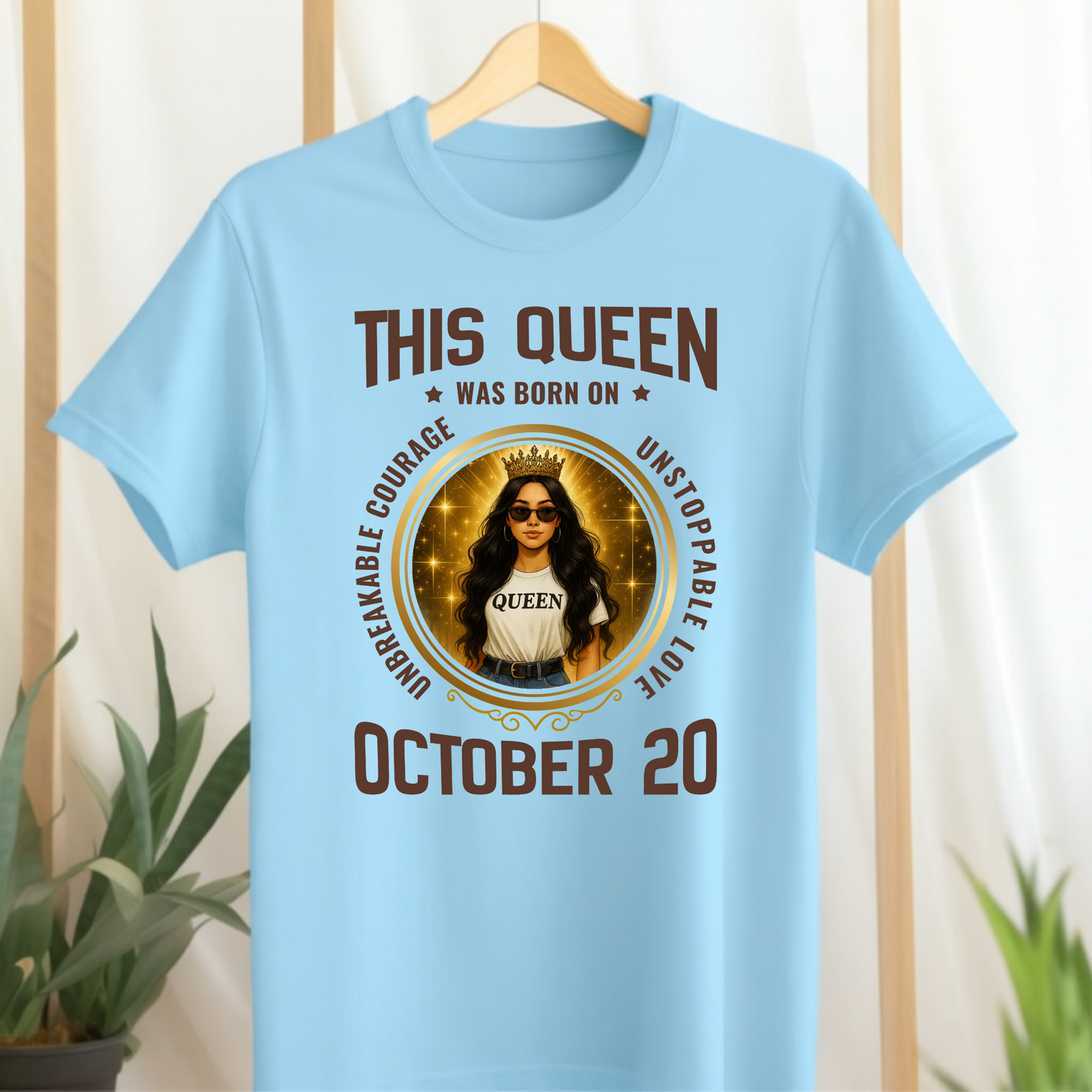 QUEEN OCTOBER 20 CLASSIC T-SHIRT