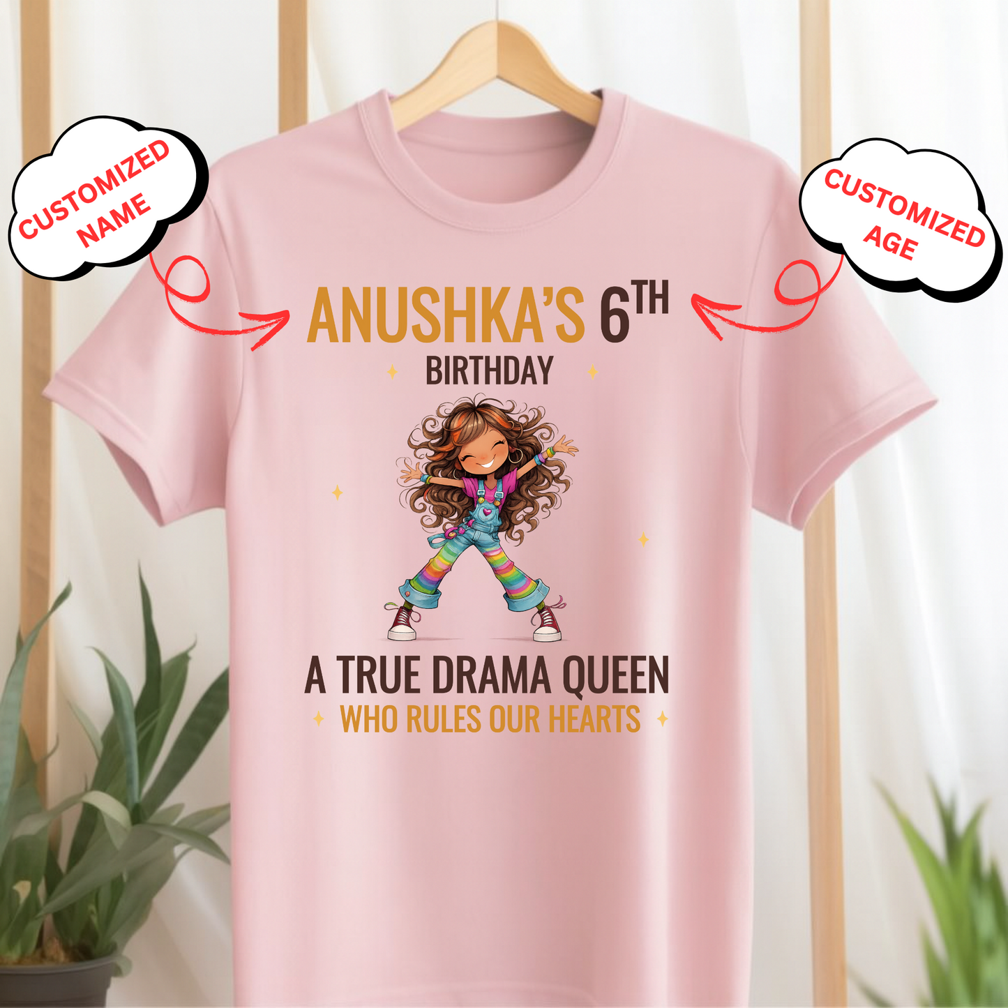 CUSTOMIZED-A TRUE DRAMA QUEEN BIRTHDAY