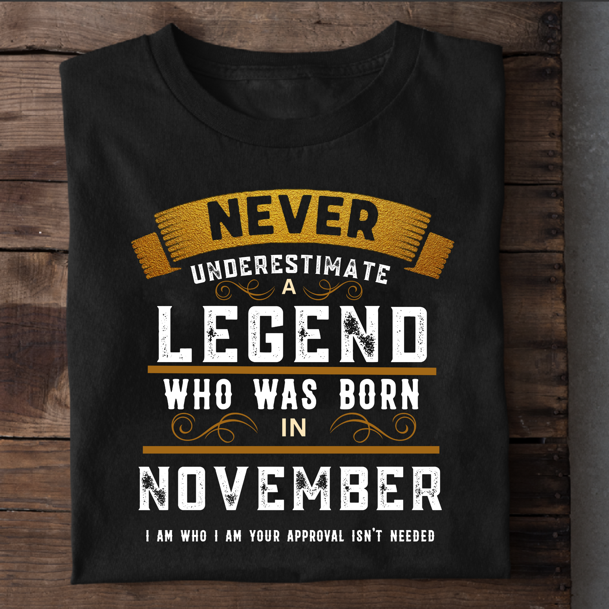 November T NOVEMBER LEGEND PREMIUM QUALITY T-SHIRT – Tailorsknot
