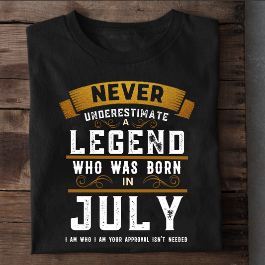 JULY LEGEND PREMIUM QUALITY T-SHIRT