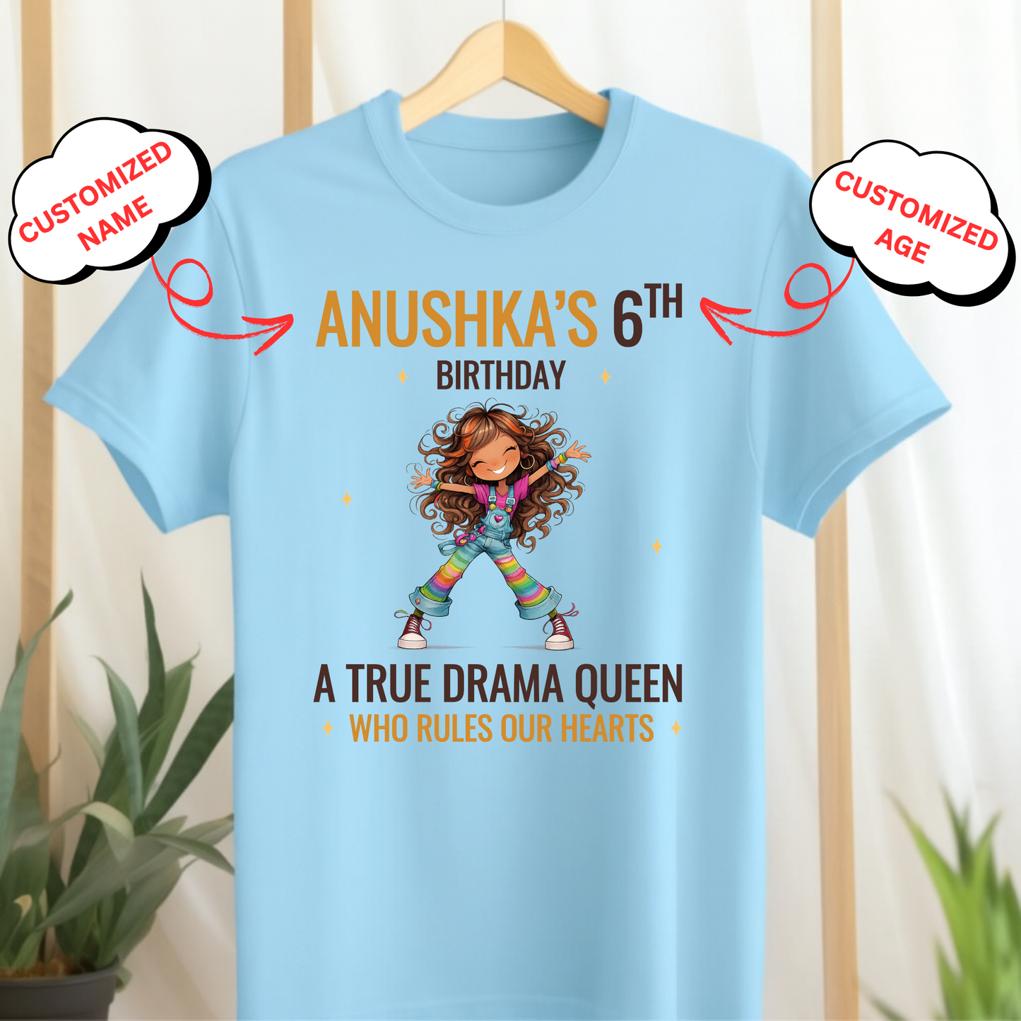 CUSTOMIZED-A TRUE DRAMA QUEEN BIRTHDAY