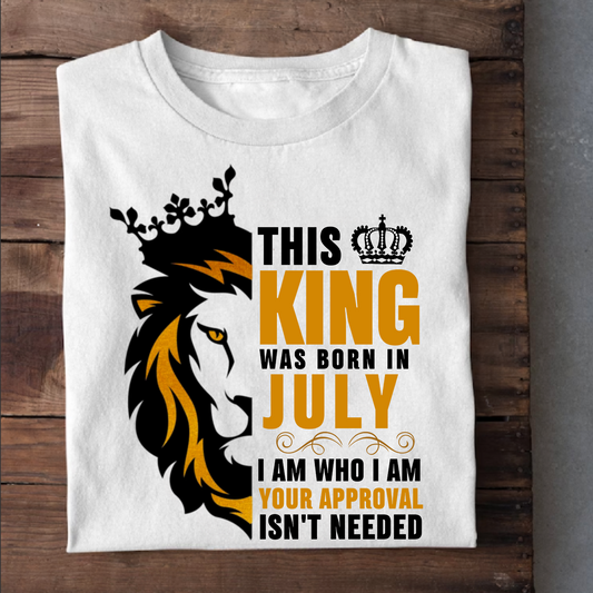 JULY KING PREMIUM QUALITY T-SHIRT