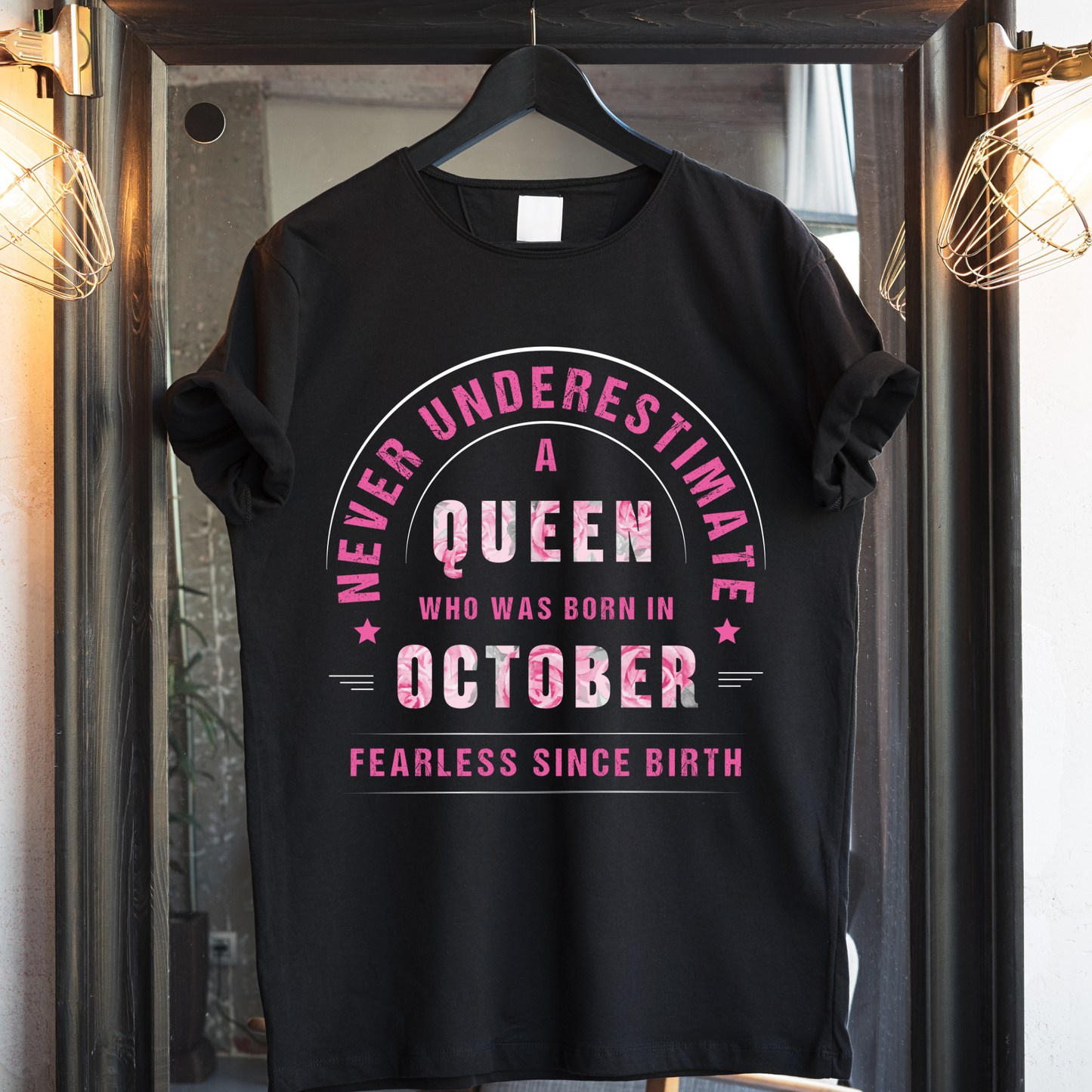 QUEEN OCTOBER PREMIUM QUALITY T-SHIRT