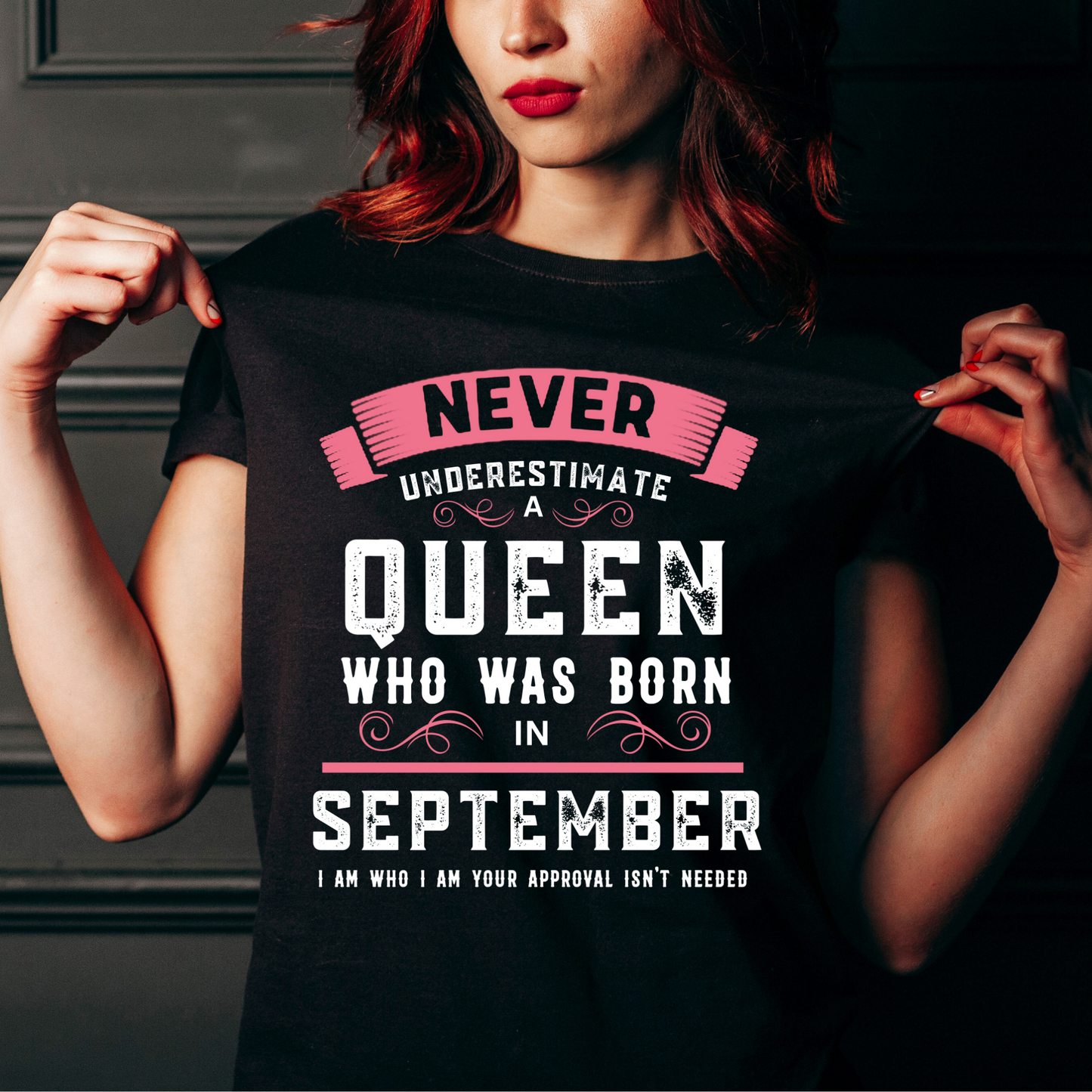 SEPTEMBER QUEEN PREMIUM QUALITY T-SHIRT