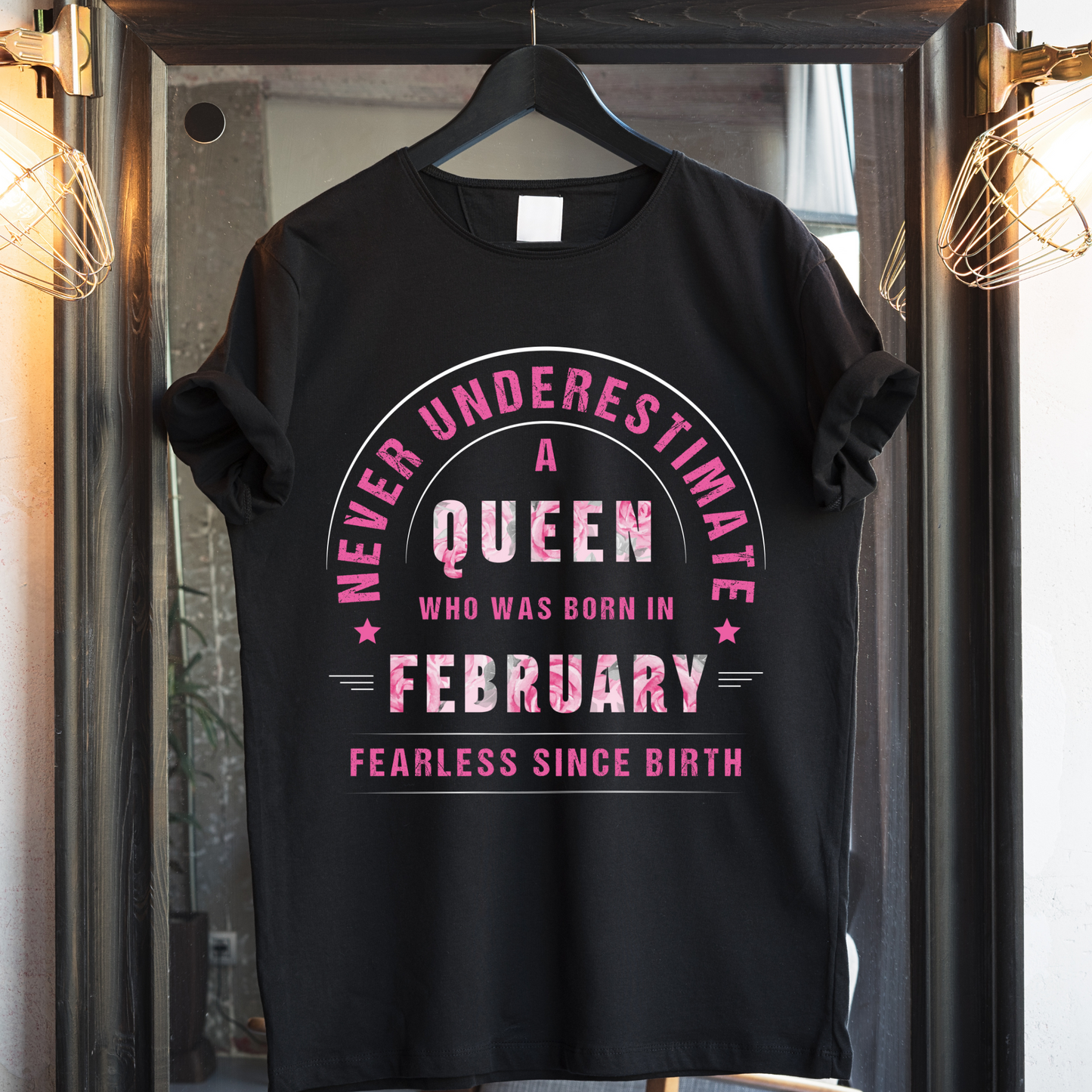 QUEEN FEBRUARY PREMIUM QUALITY T-SHIRT