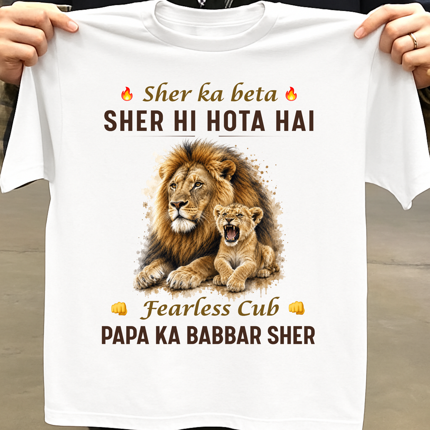 PAPA KA BABBAR SHER CLASSIC T-SHIRT