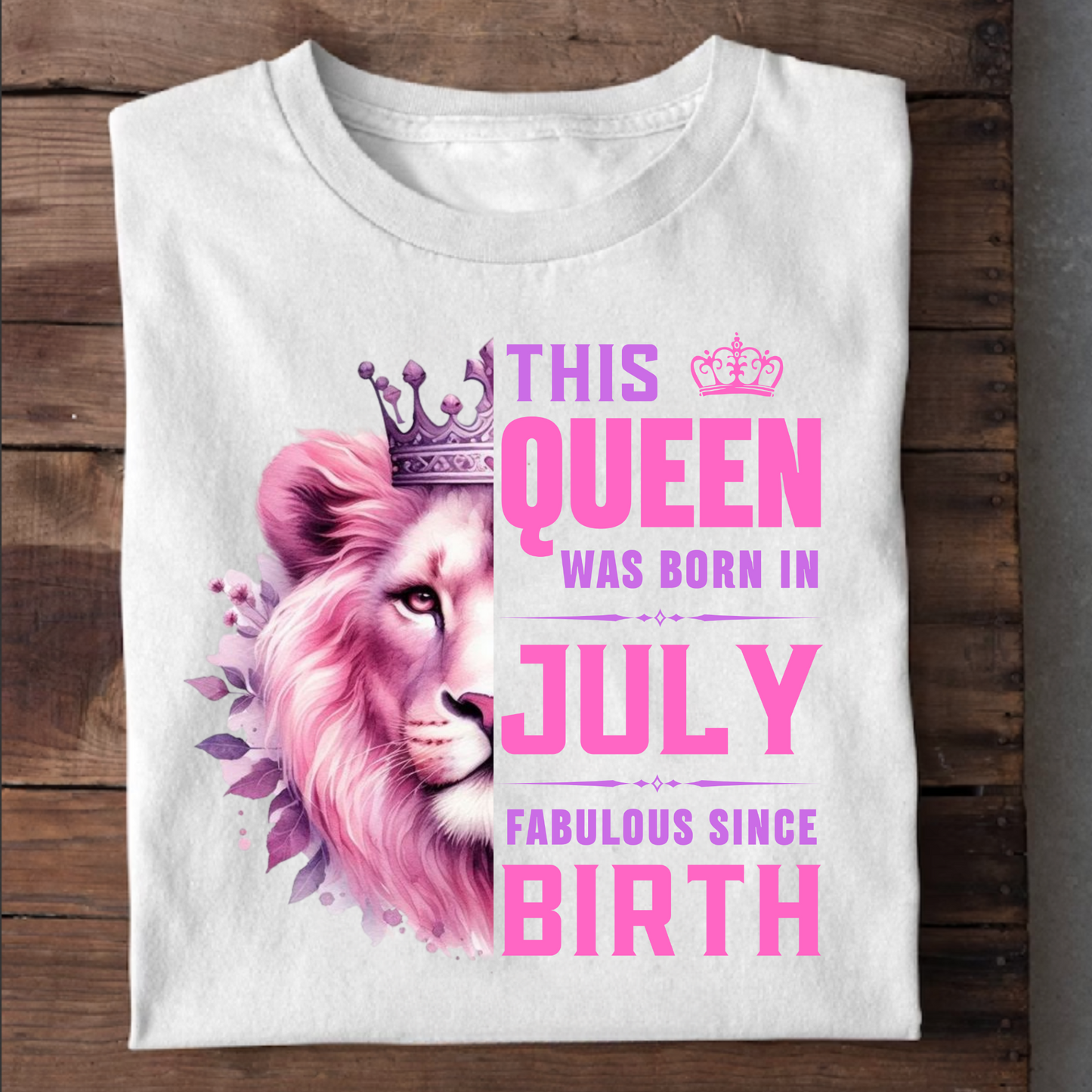 QUEEN JULY PREMIUM CLASSIC T-SHIRT