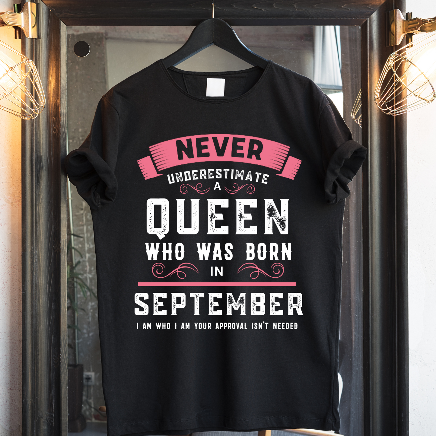 SEPTEMBER QUEEN PREMIUM QUALITY T-SHIRT