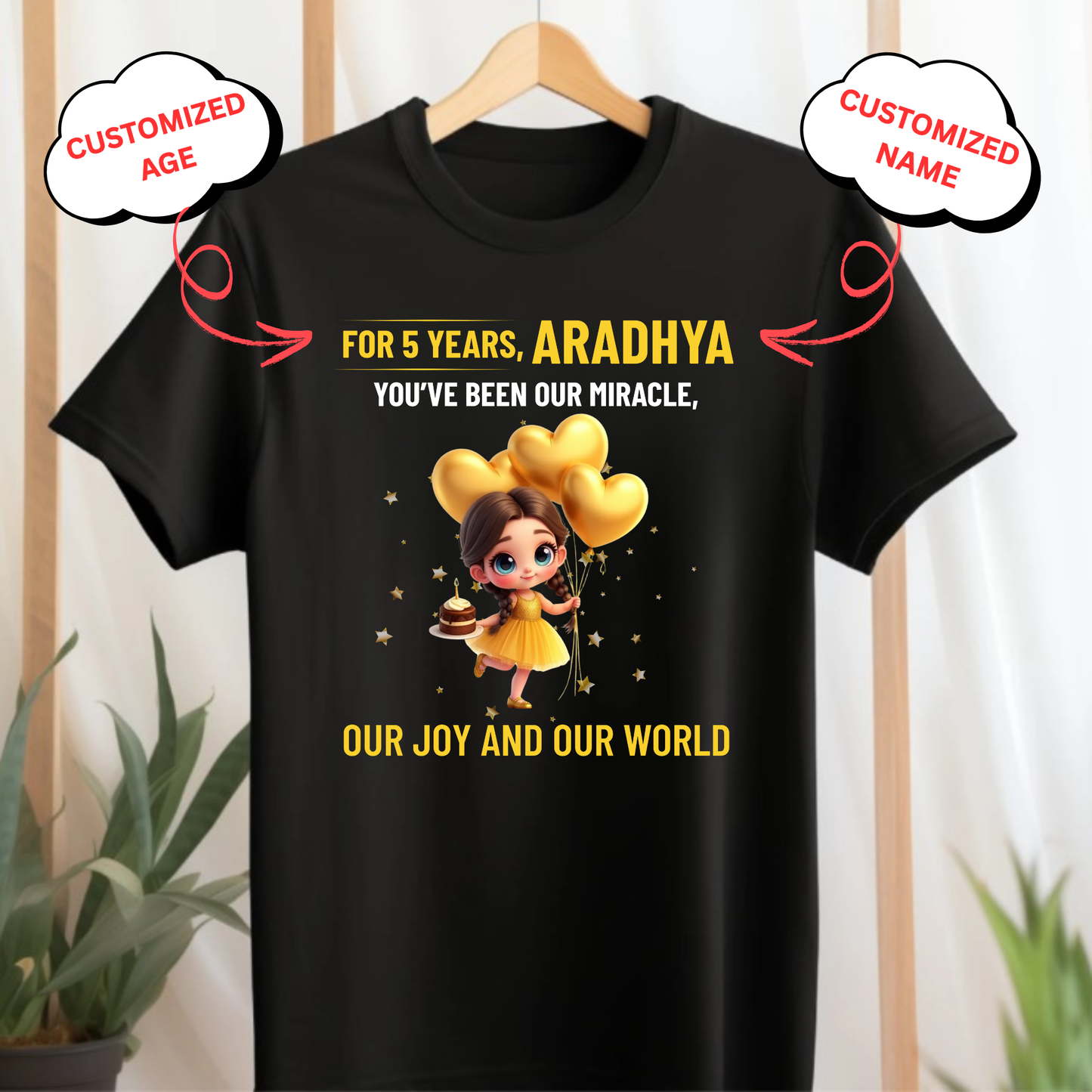 CUSTOMIZED-YOU'VE BEEN OUR MIRACLE CLASSIC T-SHIRT