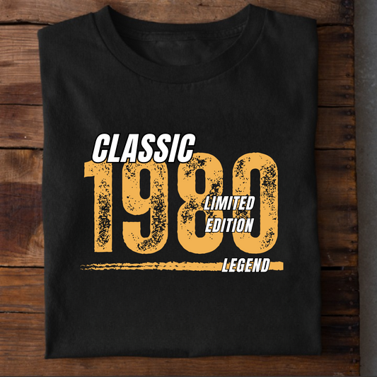 CLASSIC 1980 LIMITED EDITION LEGEND PREMIUM T-SHIRT