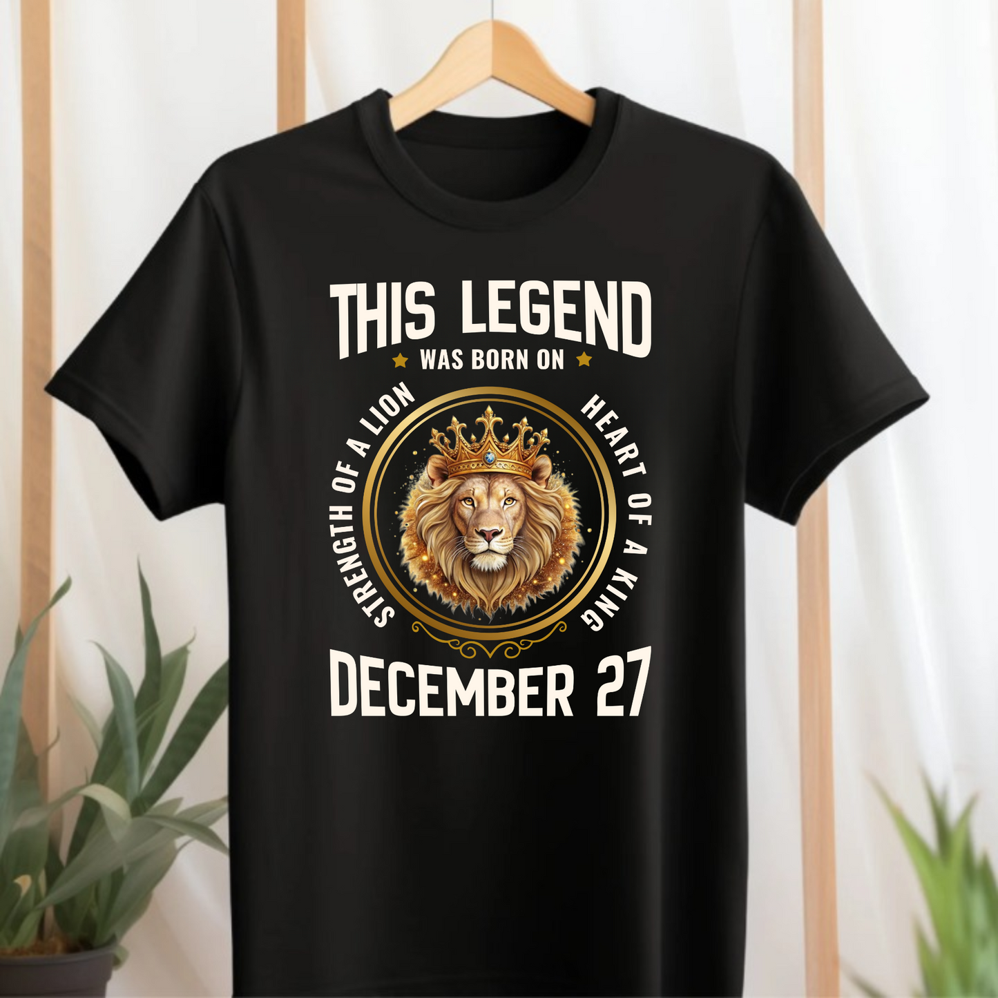 LEGEND DECEMBER 27 KING PREMIUM T-SHIRT