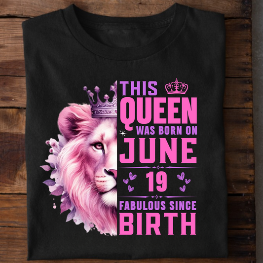 QUEEN JUNE 19