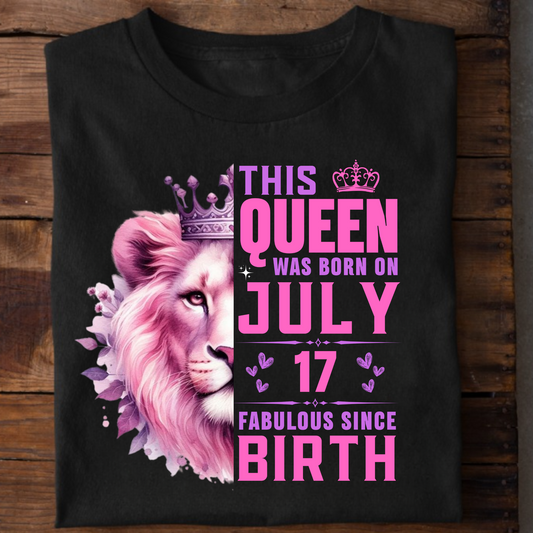 QUEEN JULY 17