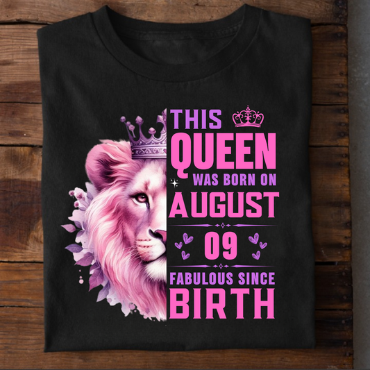 QUEEN AUGUST 09