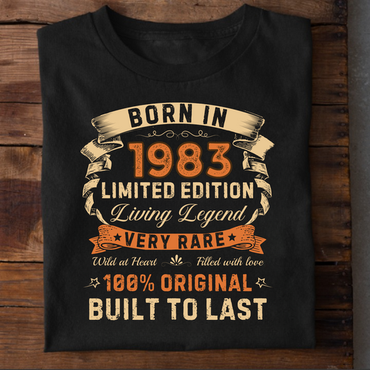 BORN IN 1983 LIMITED EDITION