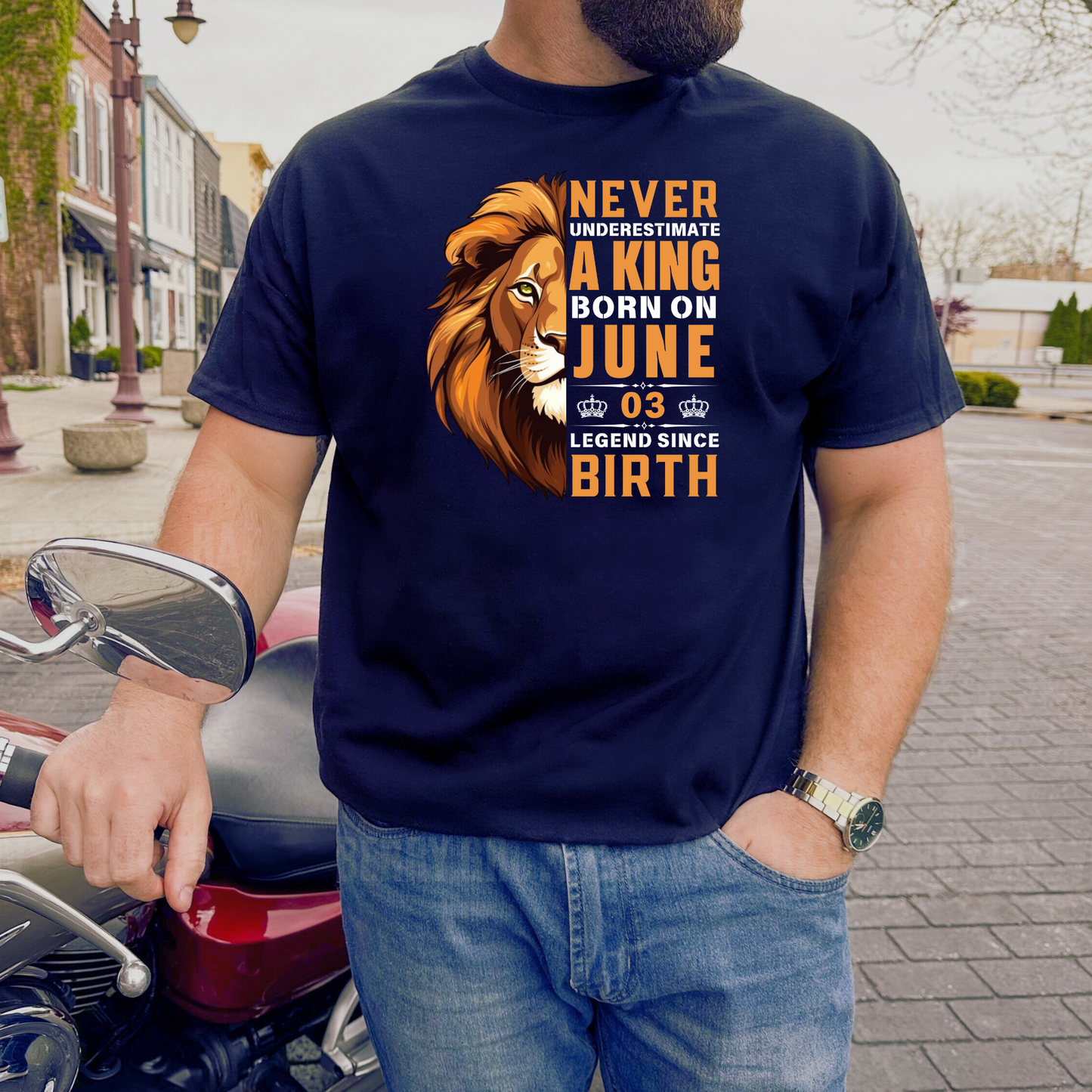 KING JUNE 03 PREMIUM QUALITY T-SHIRT