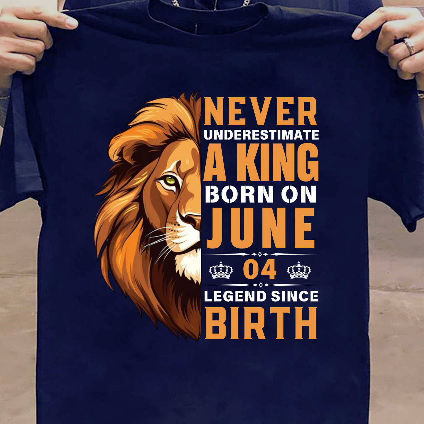KING JUNE 04 PREMIUM QUALITY T-SHIRT