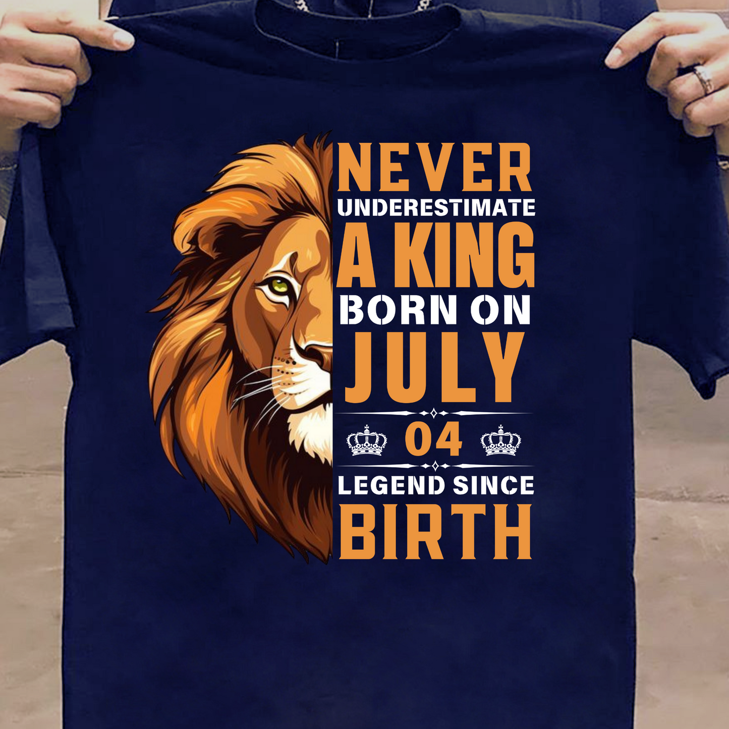 KING JULY 04 PREMIUM QUALITY T-SHIRT