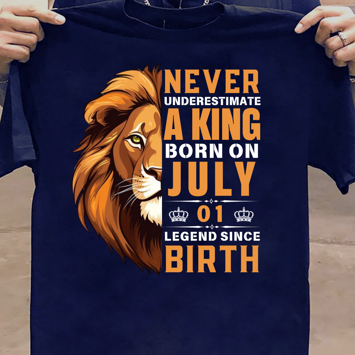 KING JULY 01 PREMIUM QUALITY T-SHIRT