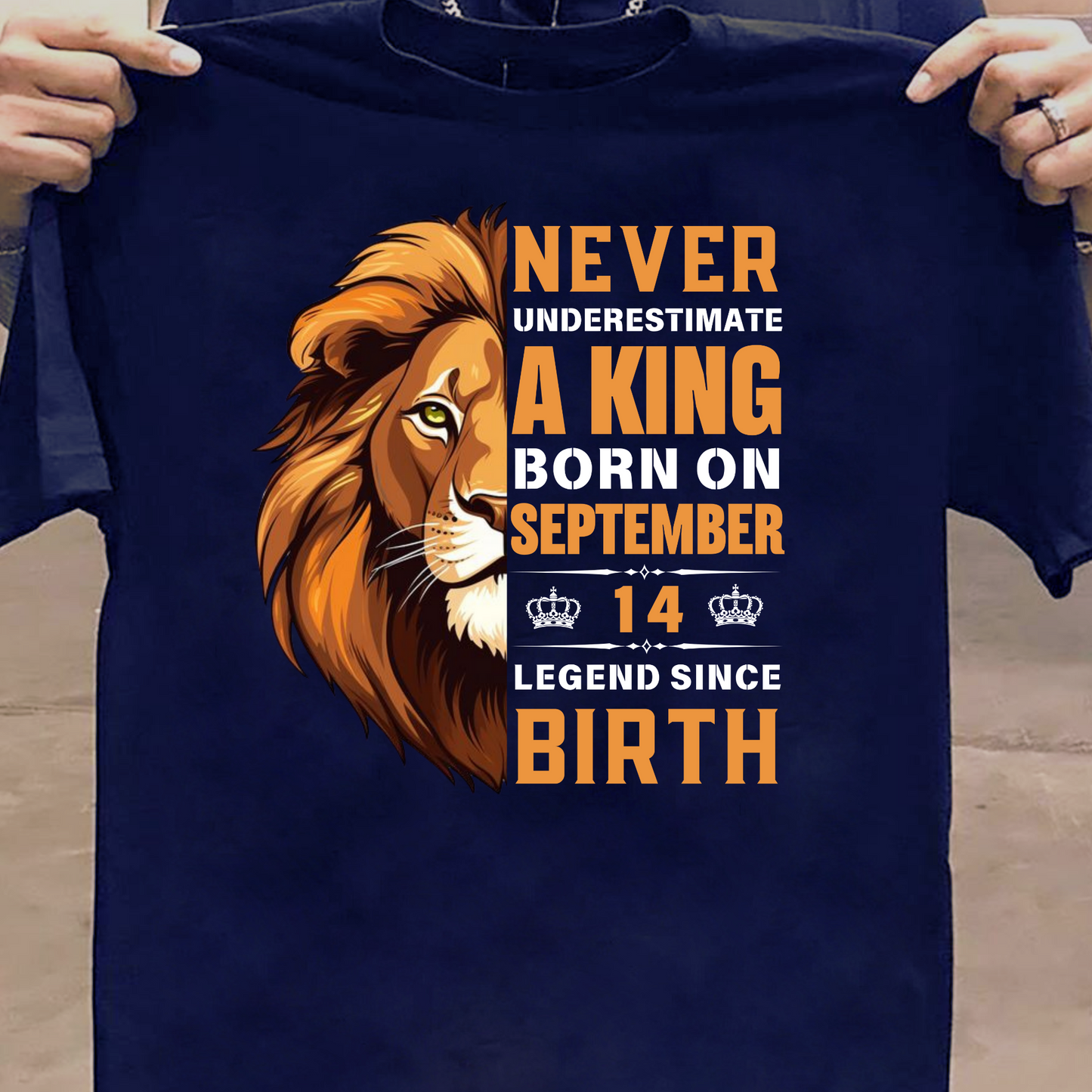 KING SEPTEMBER 14 PREMIUM QUALITY T-SHIRT