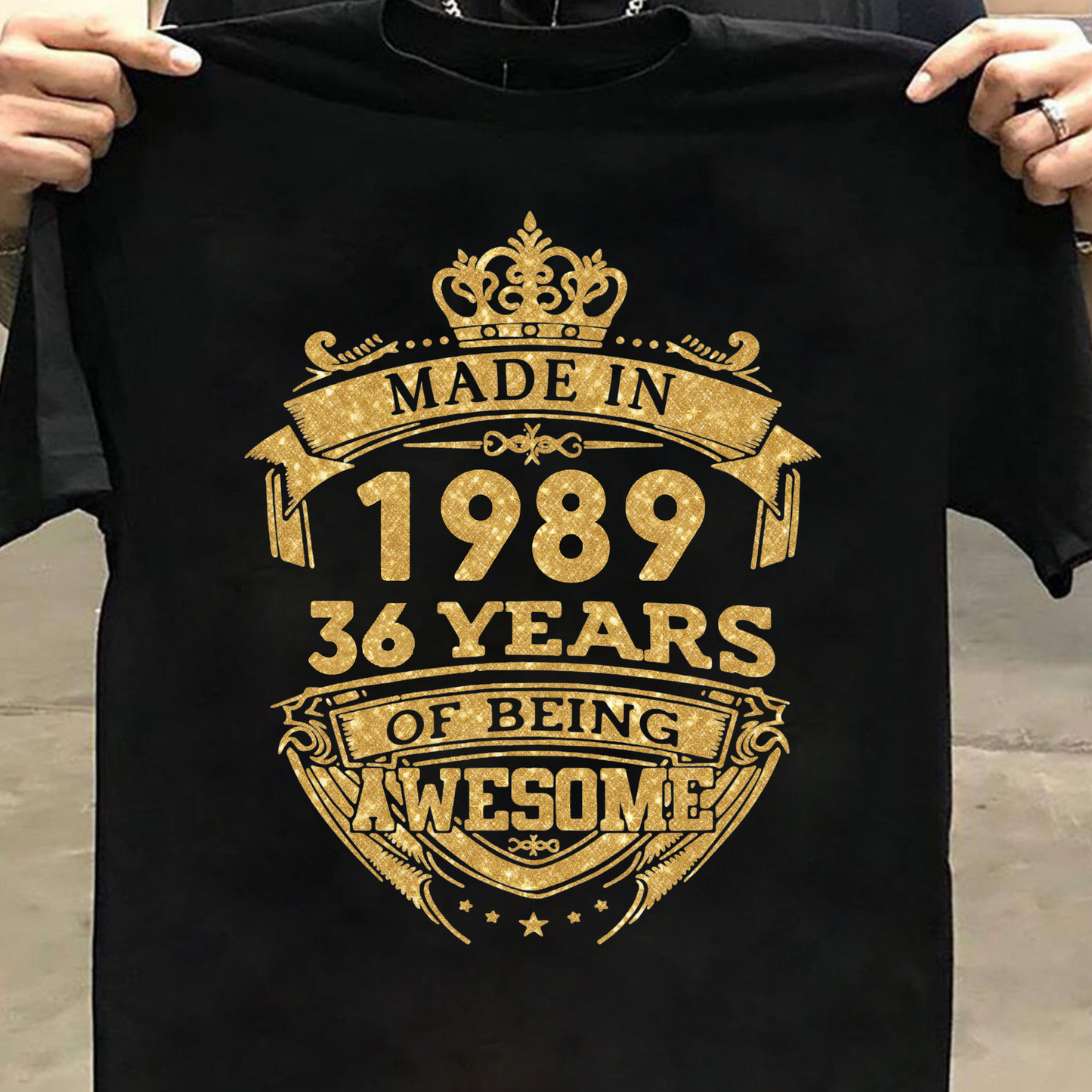 MADE IN 1989 36 YEARS OF BEING AWESOME PREMIUM QUALITY CLASSIC T-SHIRT