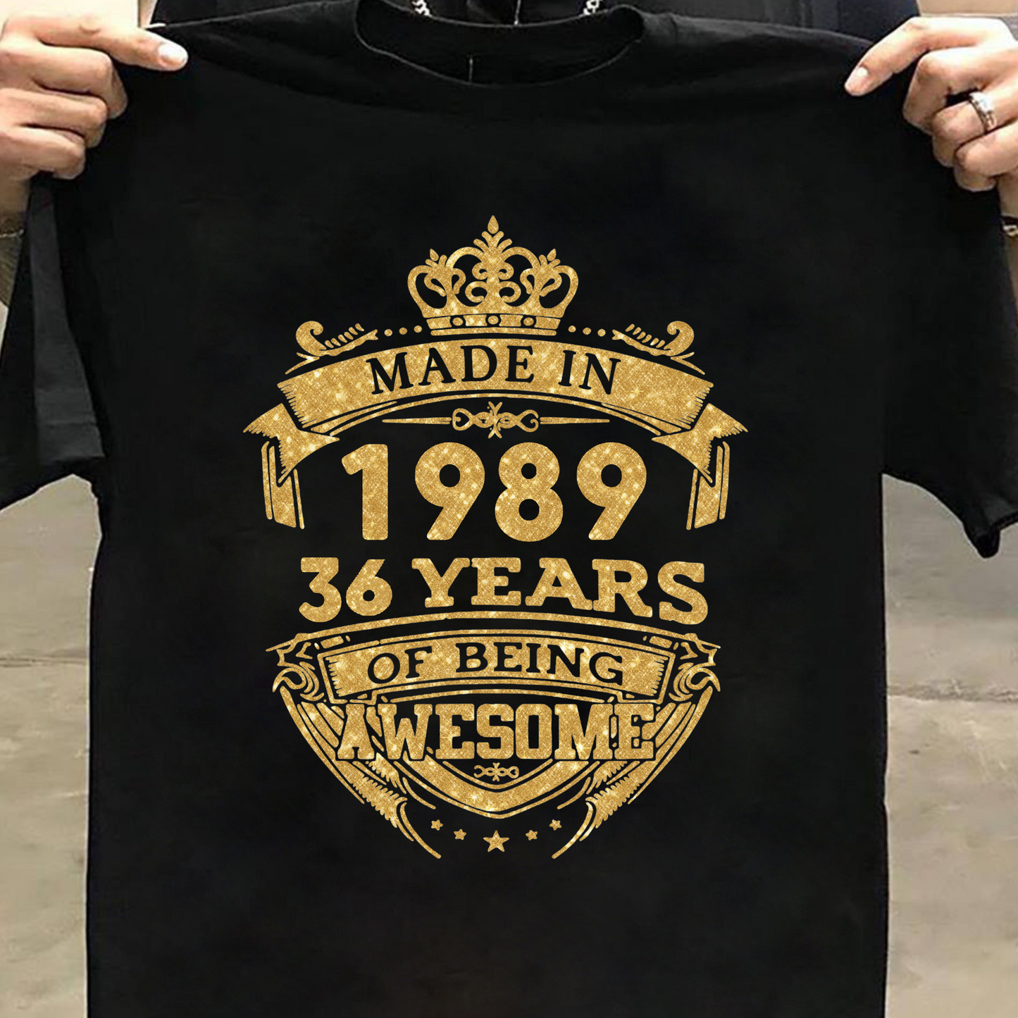 MADE IN 1989 36 YEARS OF BEING AWESOME PREMIUM QUALITY CLASSIC T-SHIRT