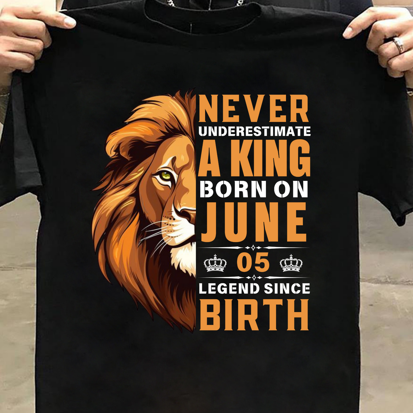 KING JUNE 05 PREMIUM QUALITY T-SHIRT