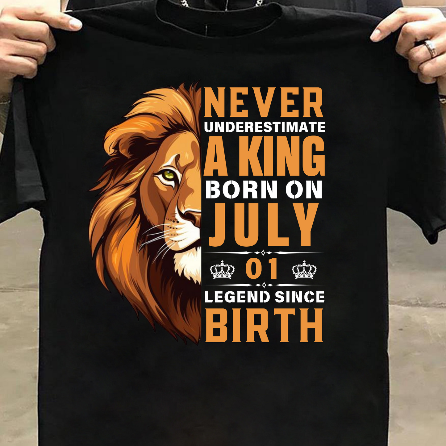 KING JULY 01 PREMIUM QUALITY T-SHIRT