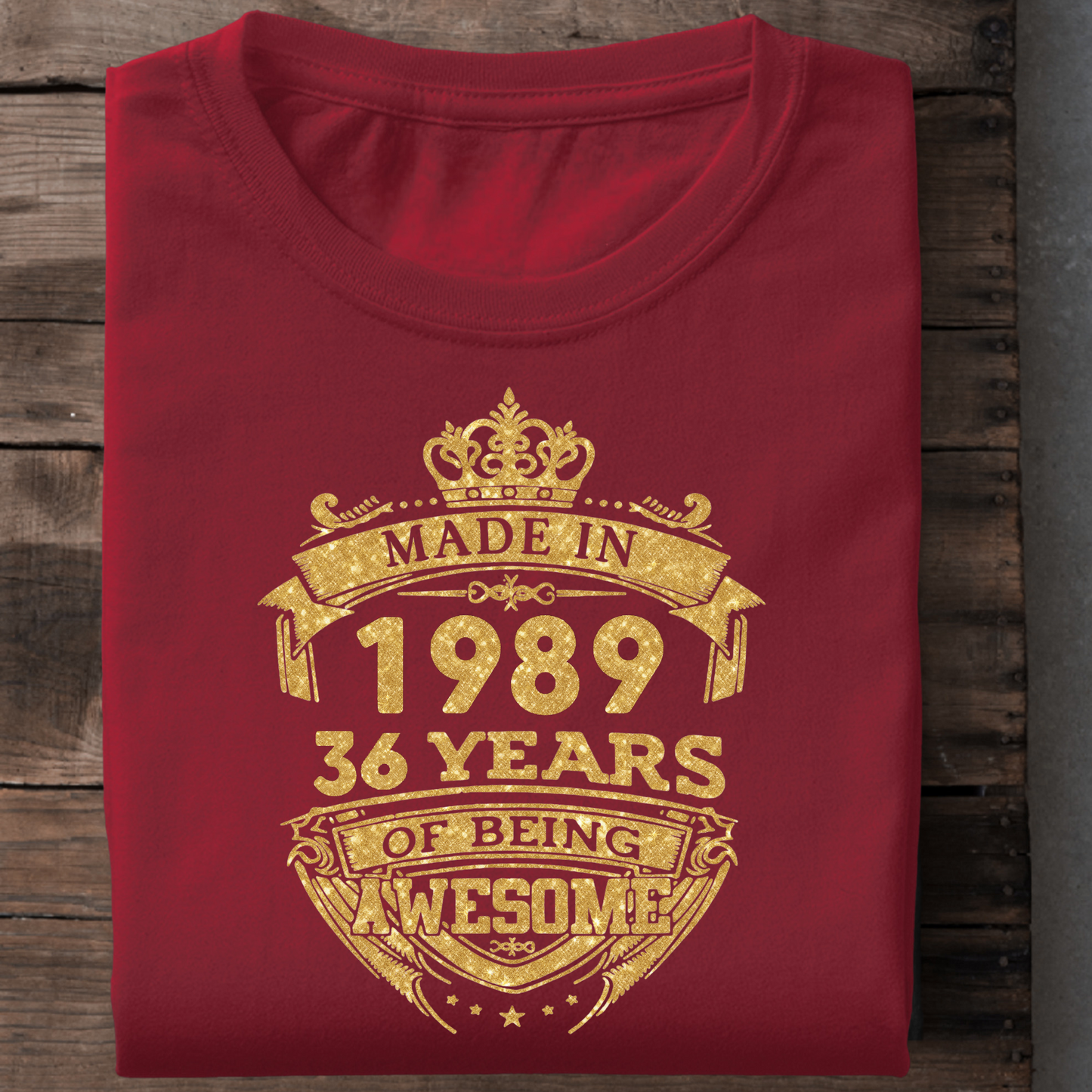 MADE IN 1989 36 YEARS OF BEING AWESOME PREMIUM QUALITY CLASSIC T-SHIRT