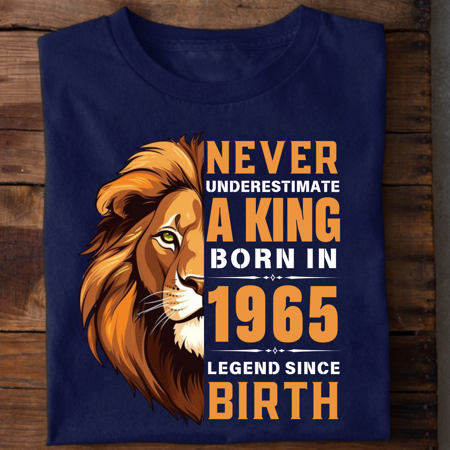 KING 1965 LEGEND PREMIUM QUALITY T-SHIRT