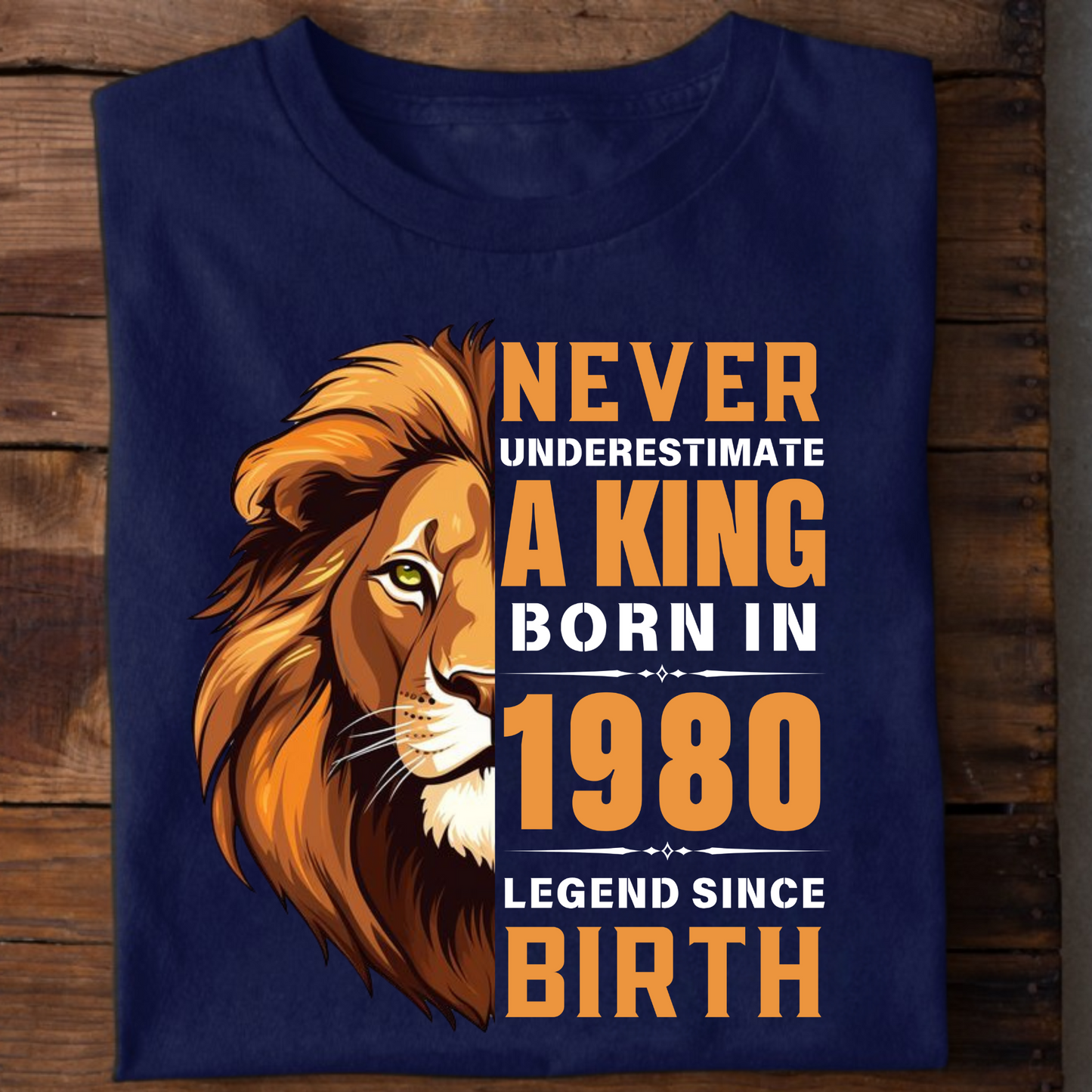 KING 1980 LEGEND PREMIUM QUALITY T-SHIRT