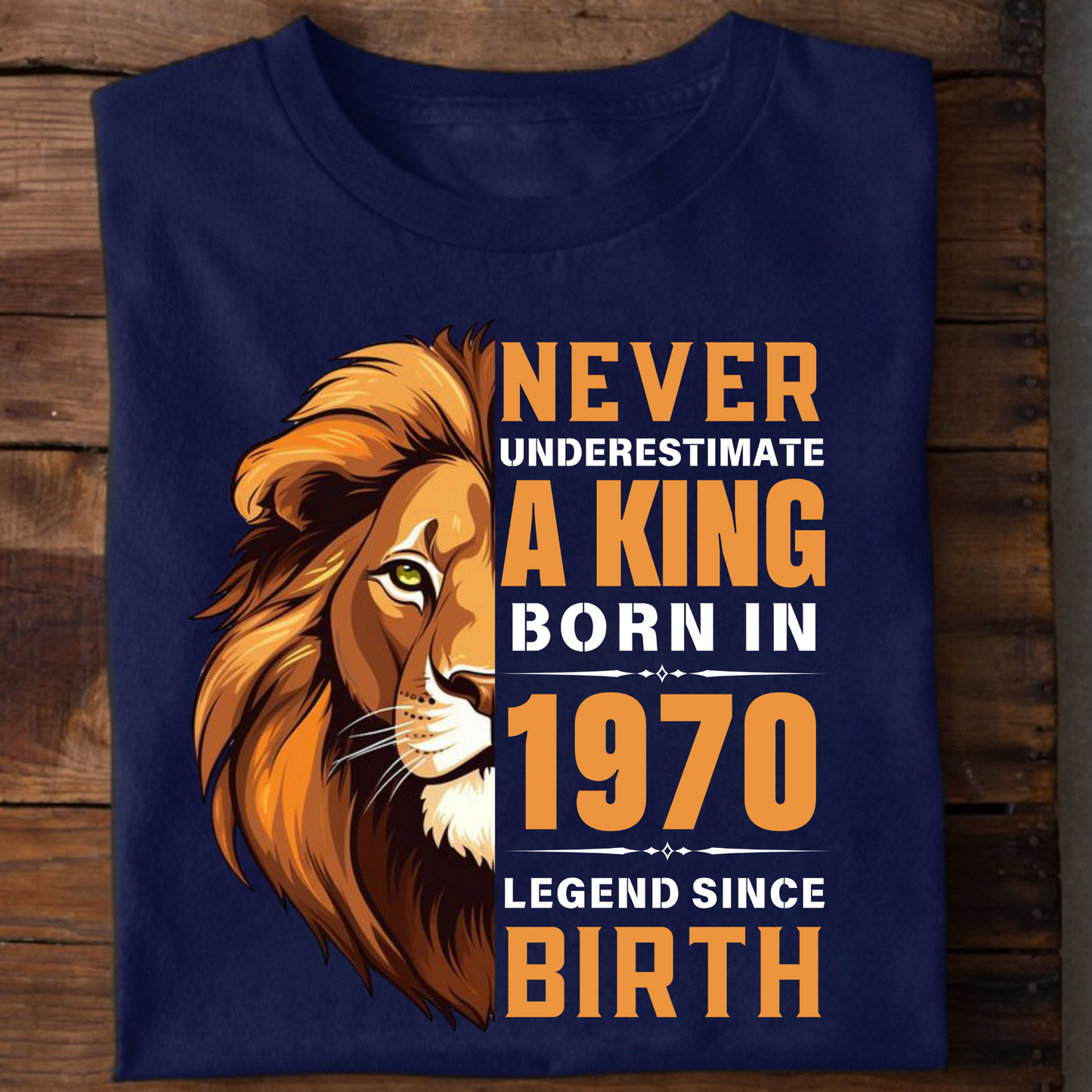 KING 1970 LEGEND PREMIUM QUALITY T-SHIRT