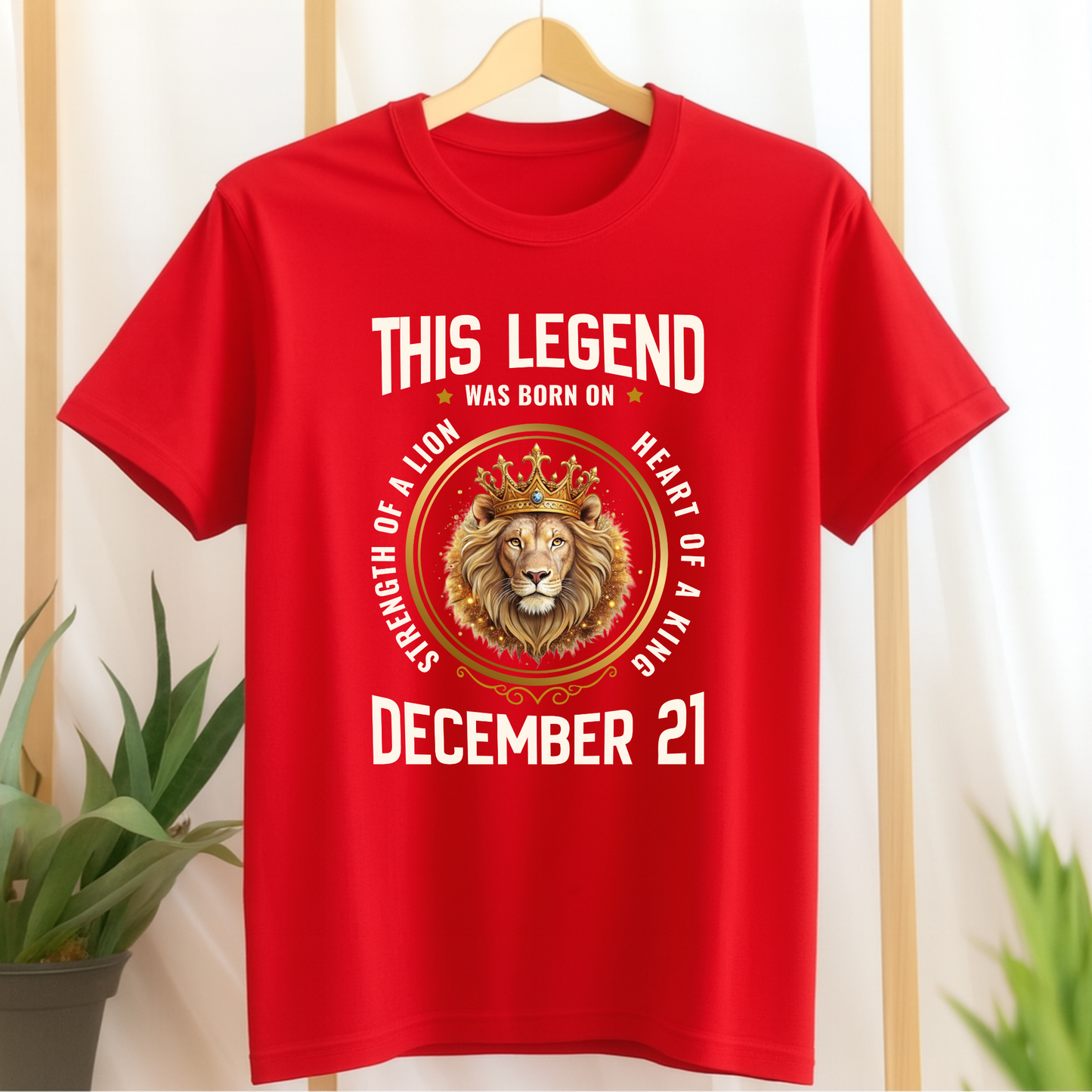 LEGEND DECEMBER 21 KING PREMIUM T-SHIRT
