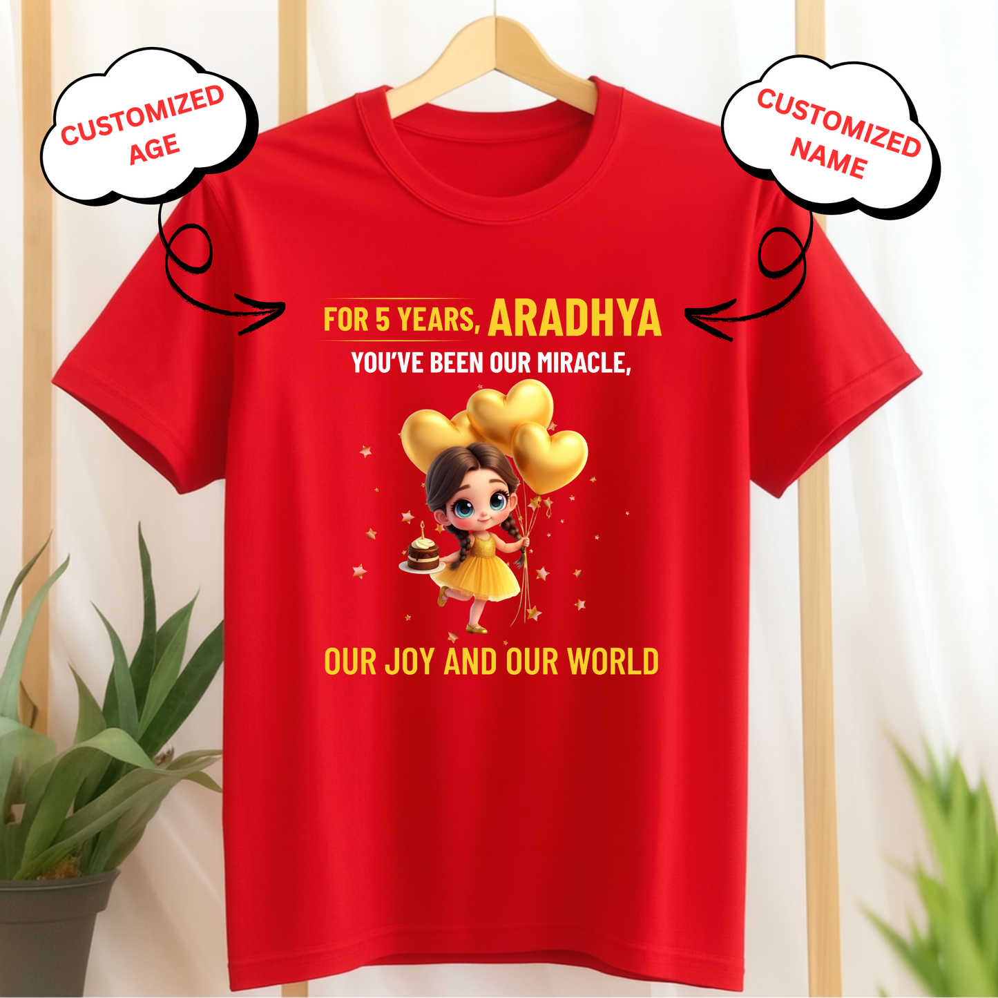 CUSTOMIZED-YOU'VE BEEN OUR MIRACLE CLASSIC T-SHIRT