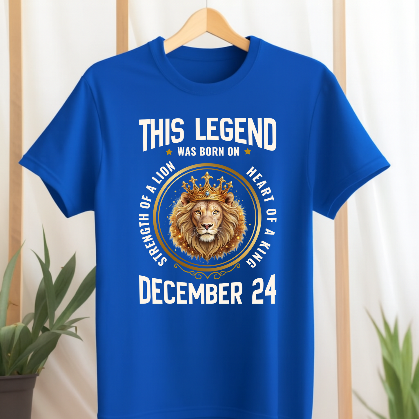 LEGEND DECEMBER 24 KING PREMIUM T-SHIRT