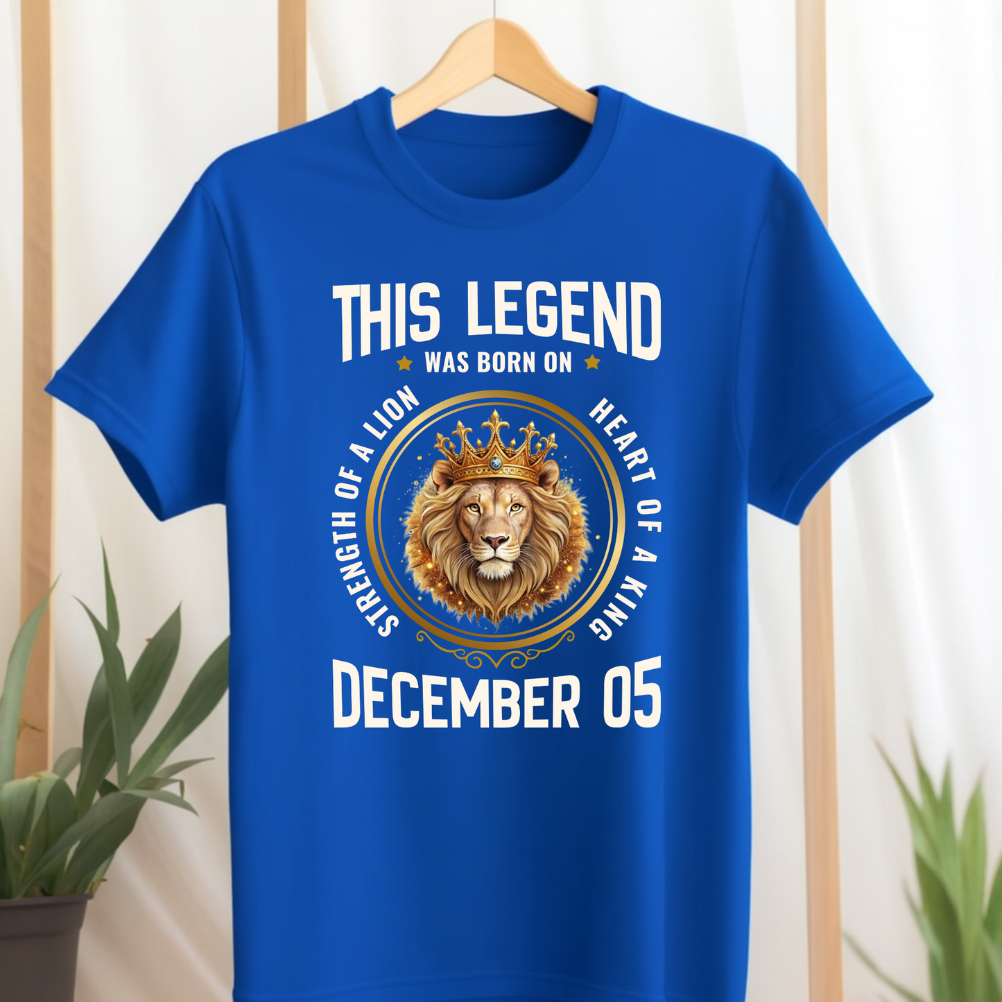 LEGEND DECEMBER 05 KING PREMIUM T-SHIRT