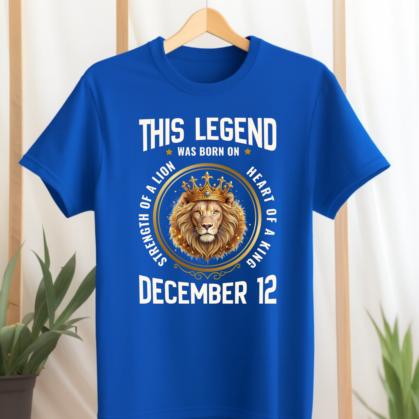 LEGEND DECEMBER 12 KING PREMIUM T-SHIRT