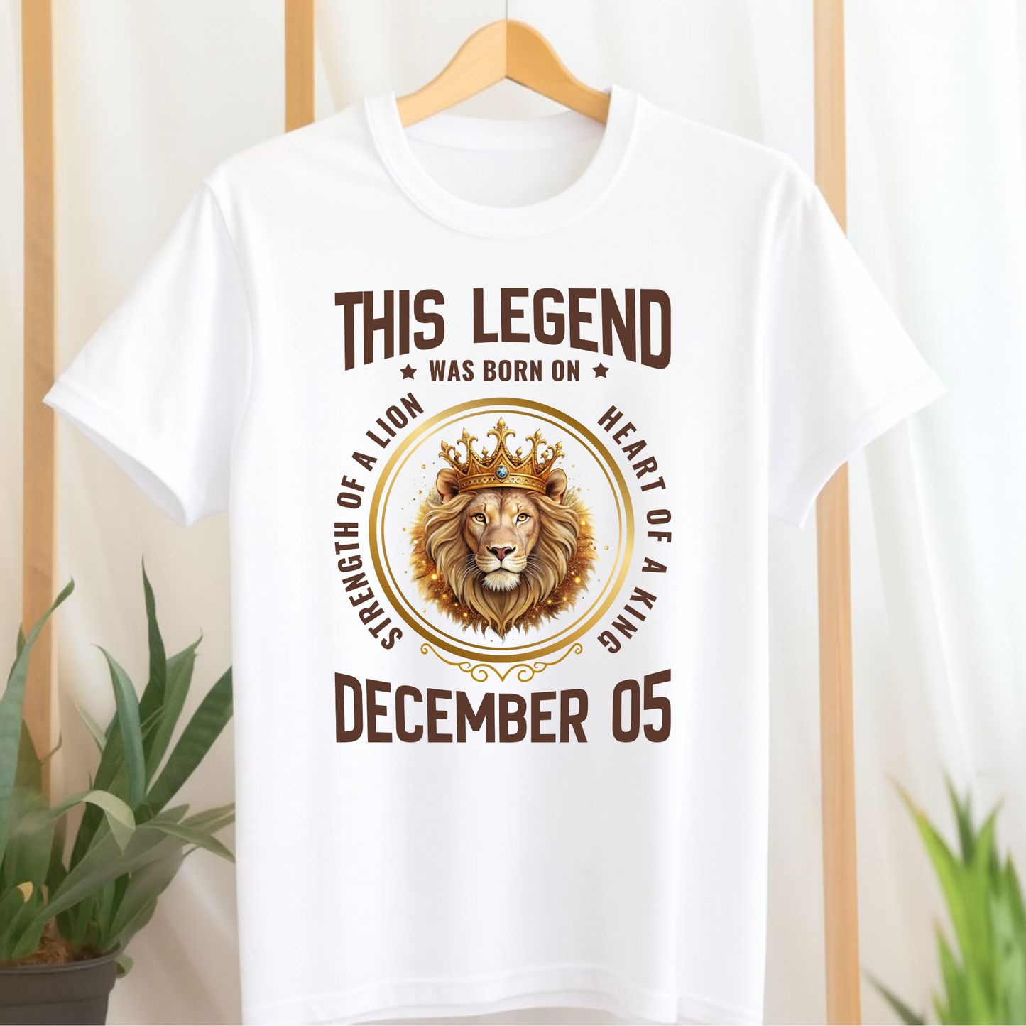LEGEND DECEMBER 05 KING PREMIUM T-SHIRT