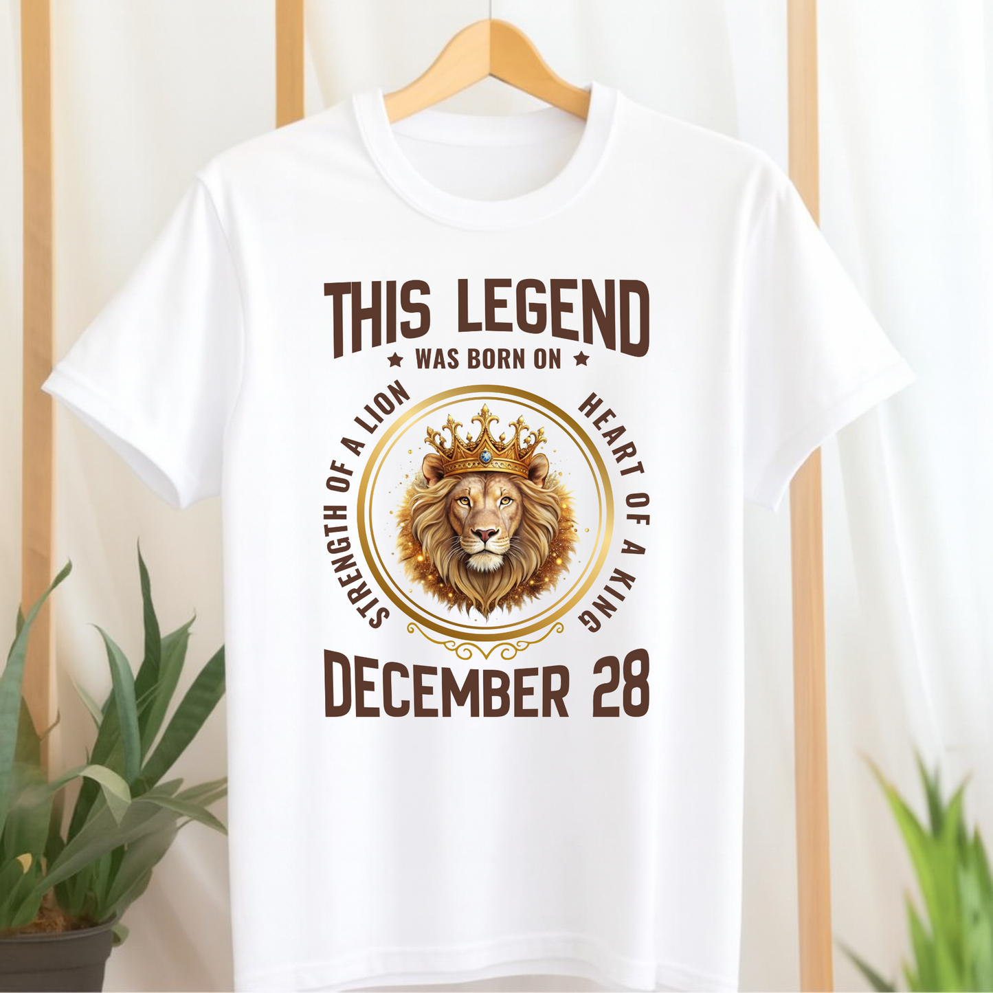 LEGEND DECEMBER 28 KING PREMIUM T-SHIRT