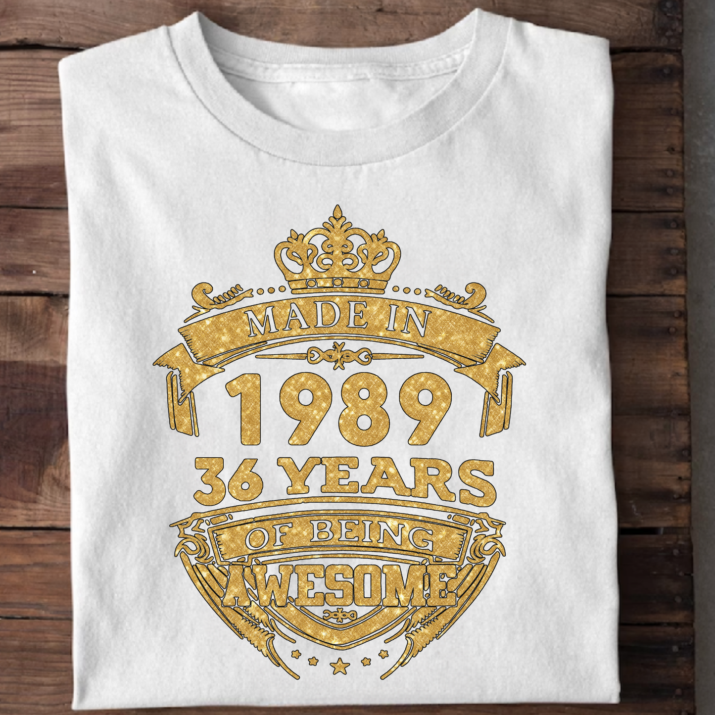 MADE IN 1989 36 YEARS OF BEING AWESOME PREMIUM QUALITY CLASSIC T-SHIRT